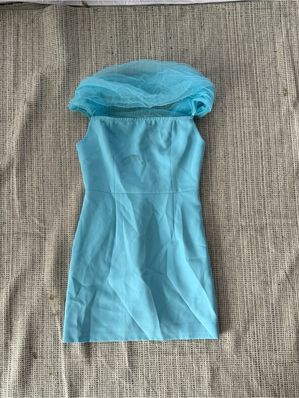 SONYA MODA Women's Lola Mini Dress In Cabana Blue